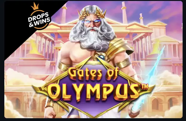 Gates of Olympus pokie cover as listed in the JokaRoom lobby